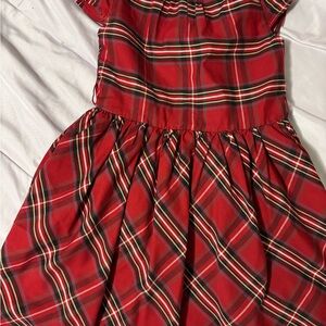 Carter's Vibrant Red Plaid Dress
